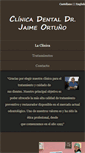 Mobile Screenshot of clinicajaimeortuno.com