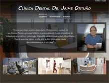 Tablet Screenshot of clinicajaimeortuno.com